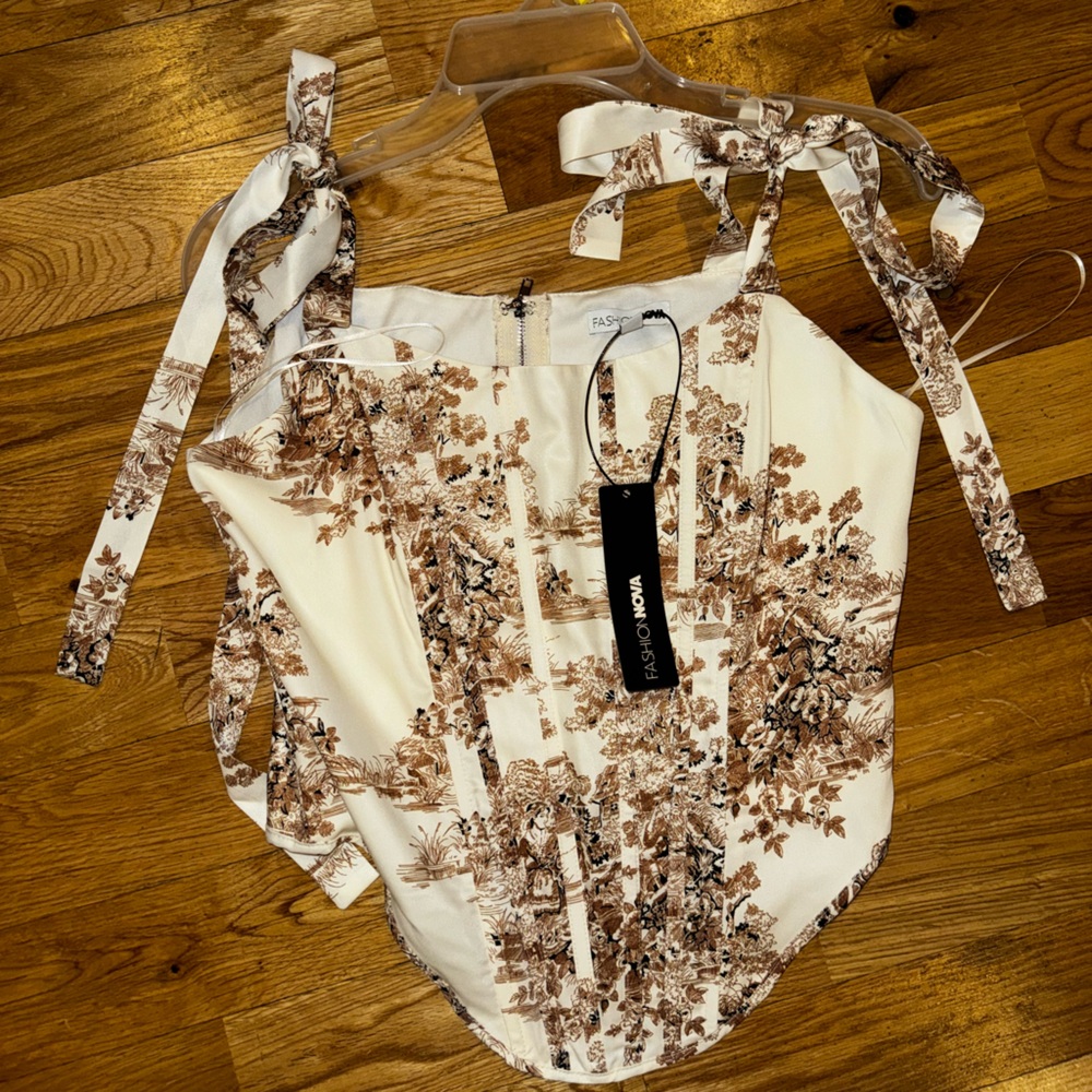 Floral Corset Top😍